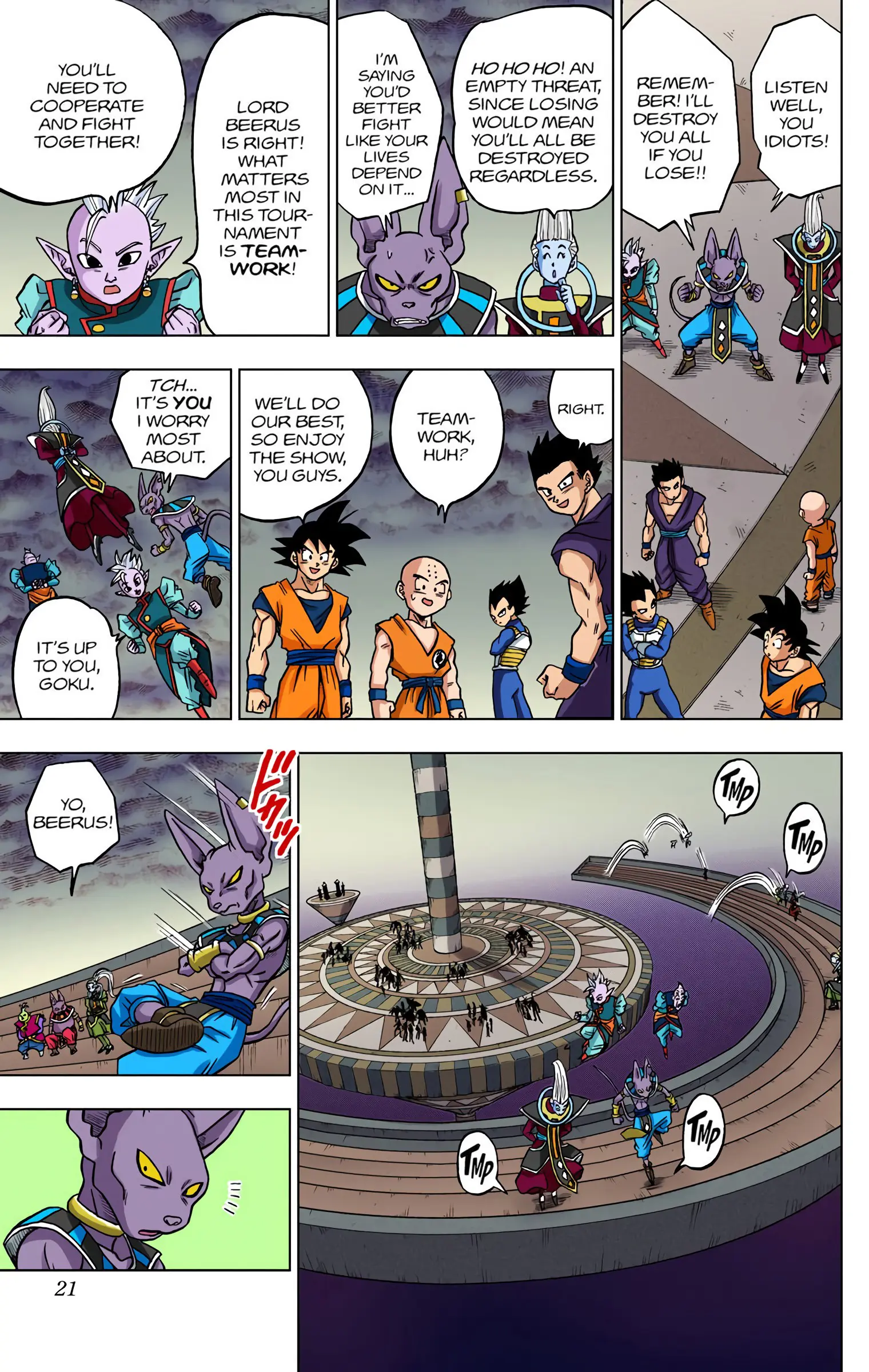 Dragon Ball Super Colored Manga — Chapter 33 — Page 20