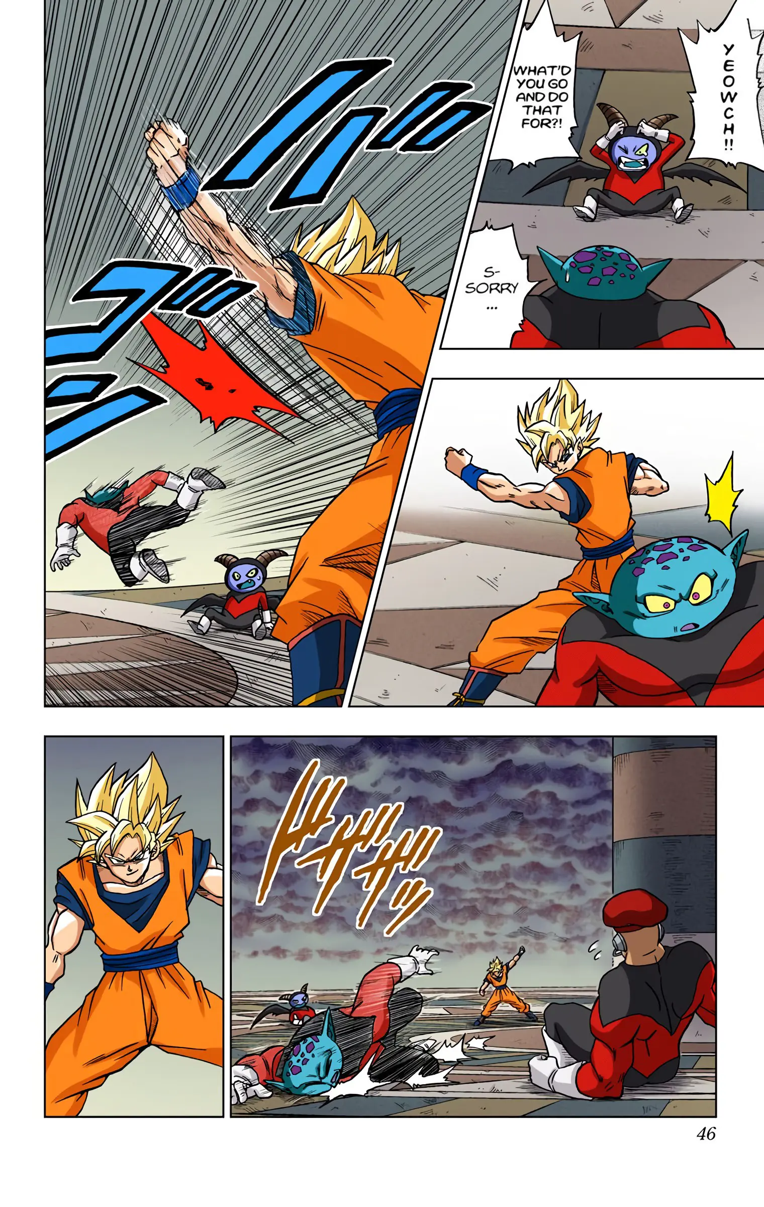 Dragon Ball Super Colored Manga — Chapter 33 — Page 44