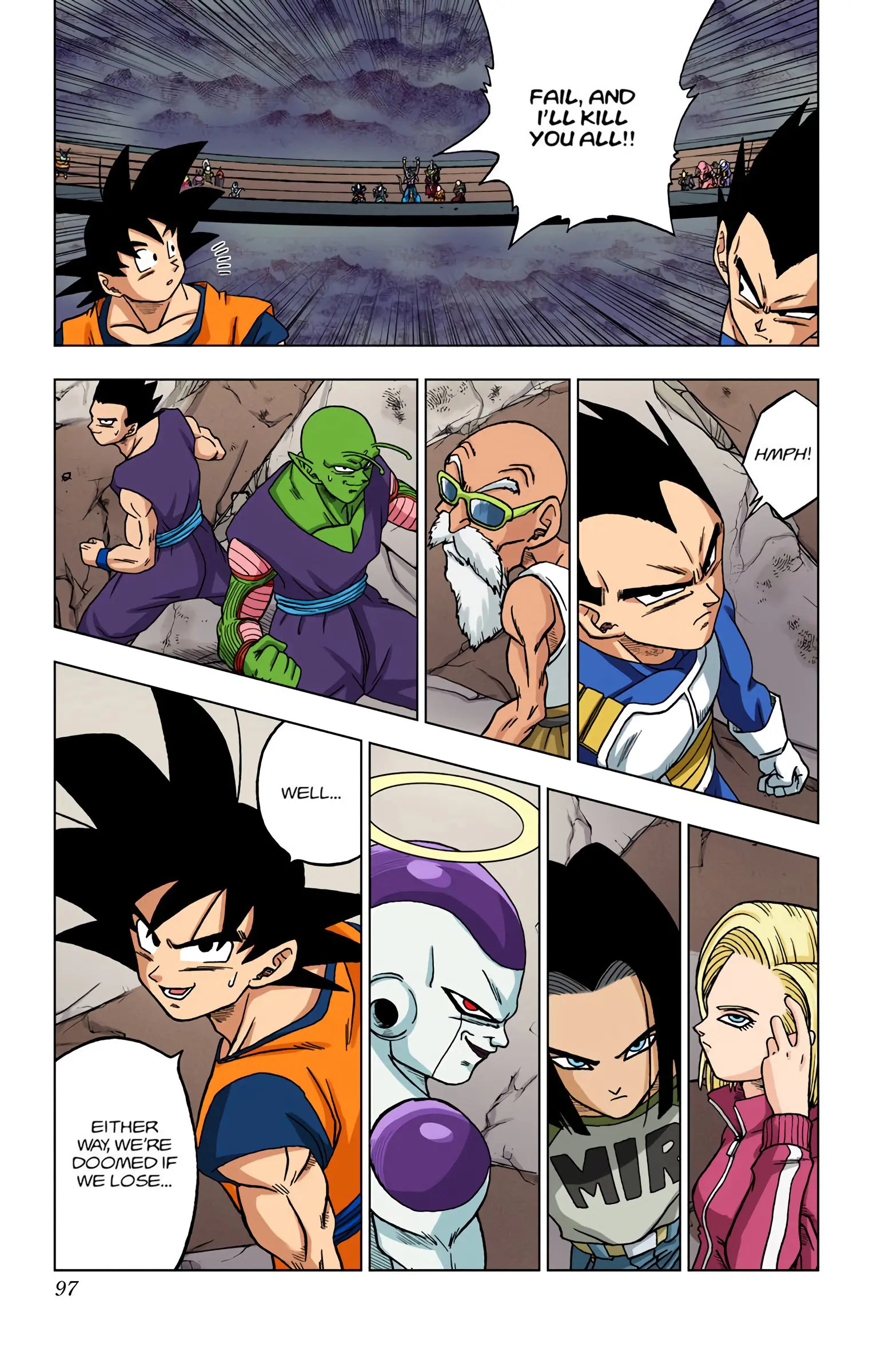 Dragon Ball Super Colored Manga — Chapter 34 — Page 45