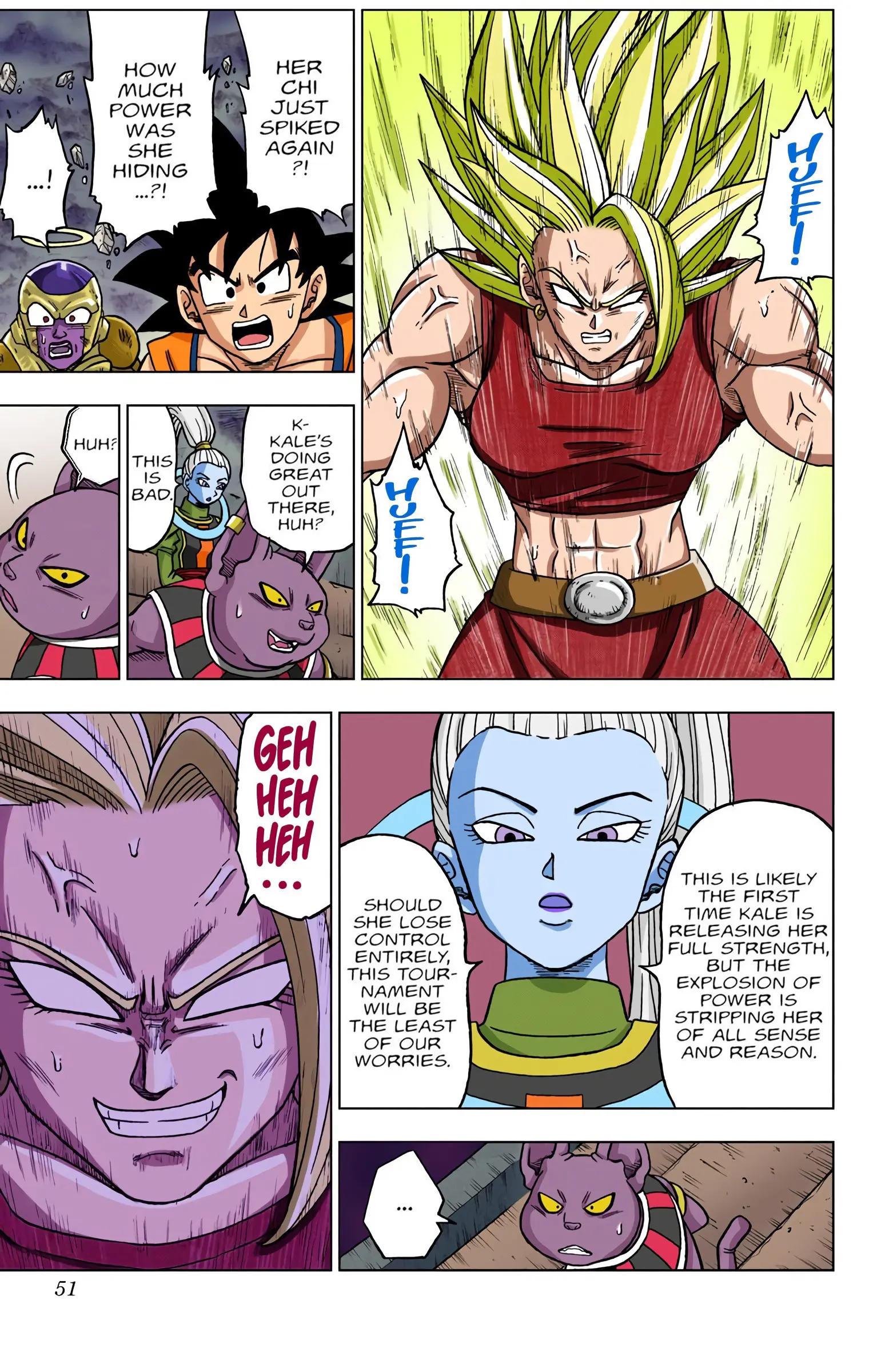 Dragon Ball Super Colored Manga — Chapter 37 — Page 50