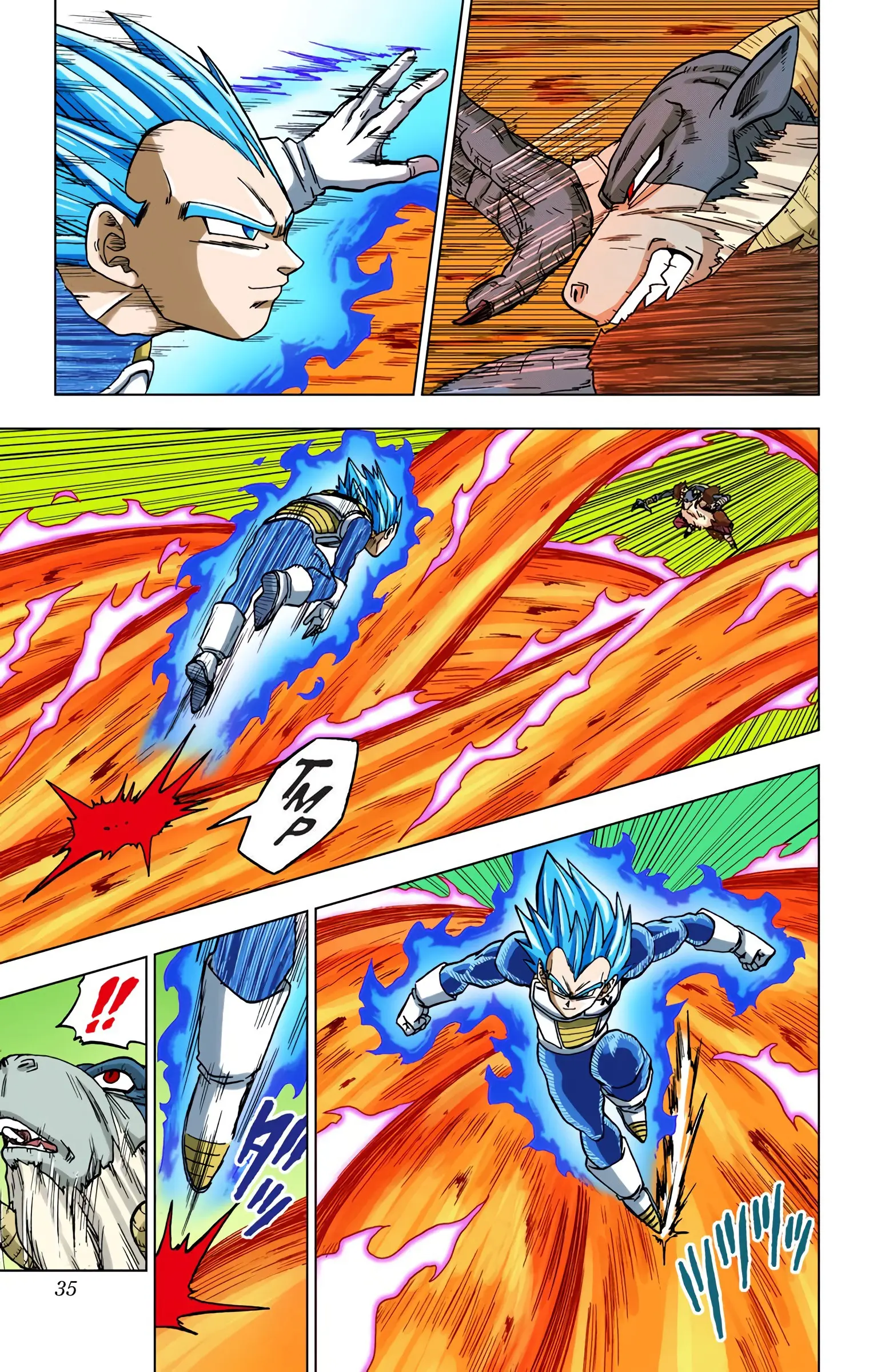 Dragon Ball Super Colored Manga — Chapter 45 — Page 34