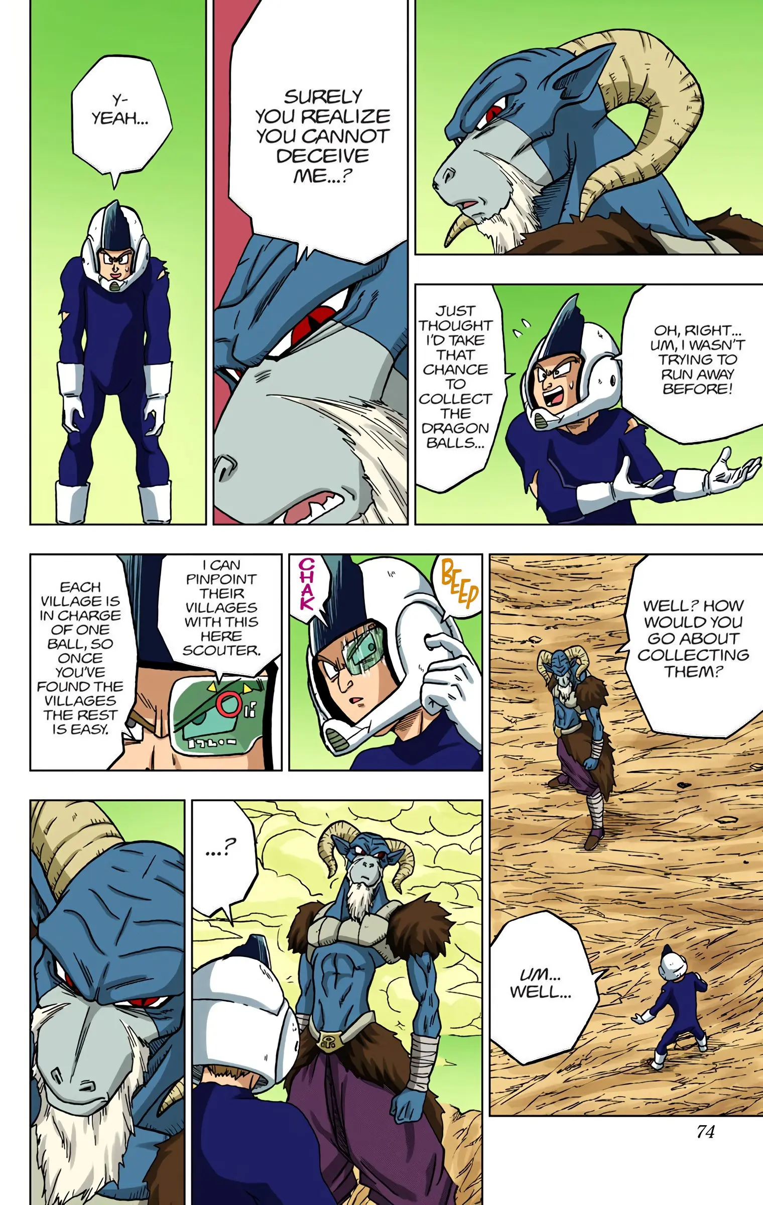 Dragon Ball Super Colored Manga — Chapter 46 — Page 22