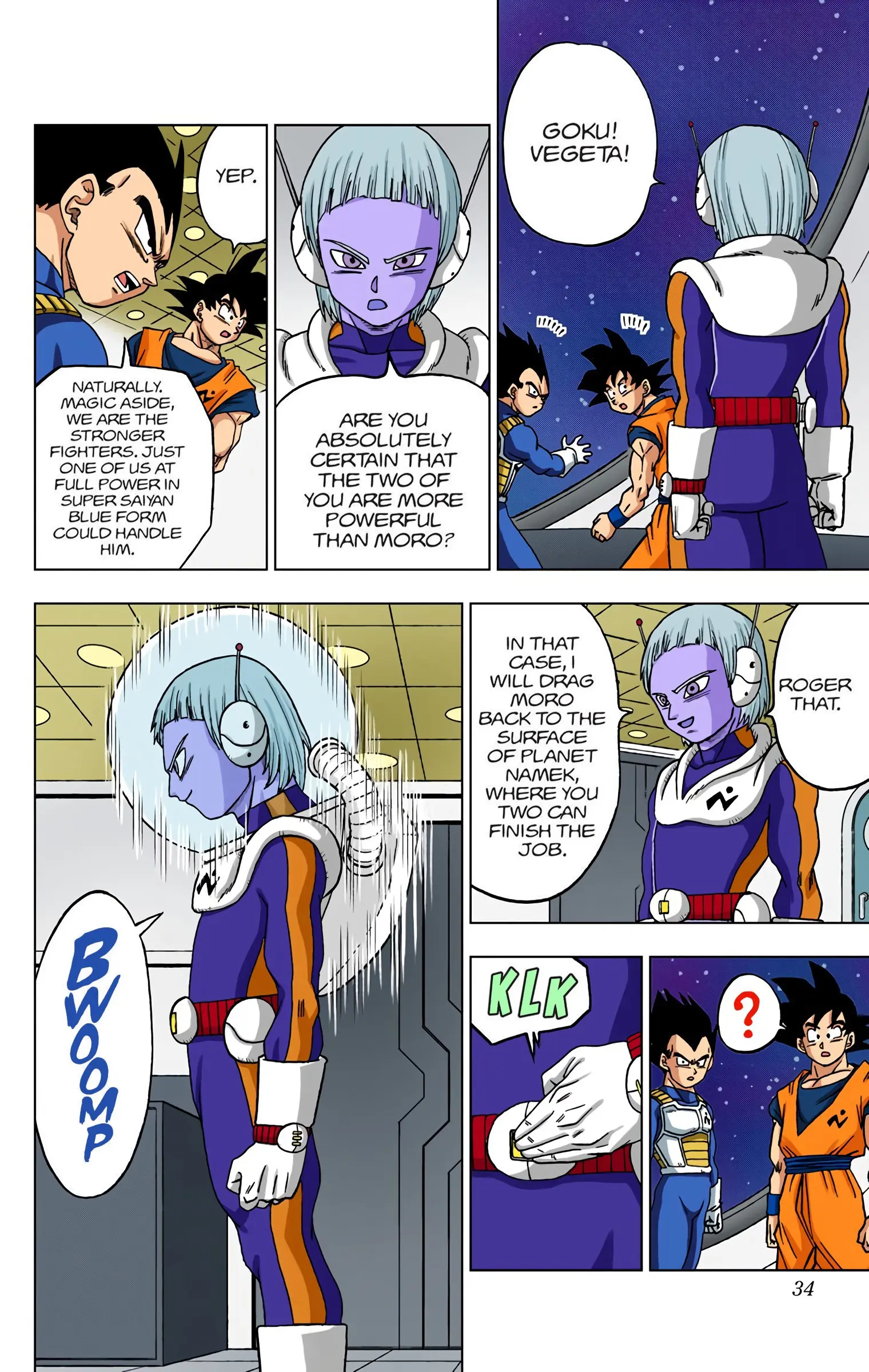 Dragon Ball Super Colored Manga — Chapter 49 — Page 33