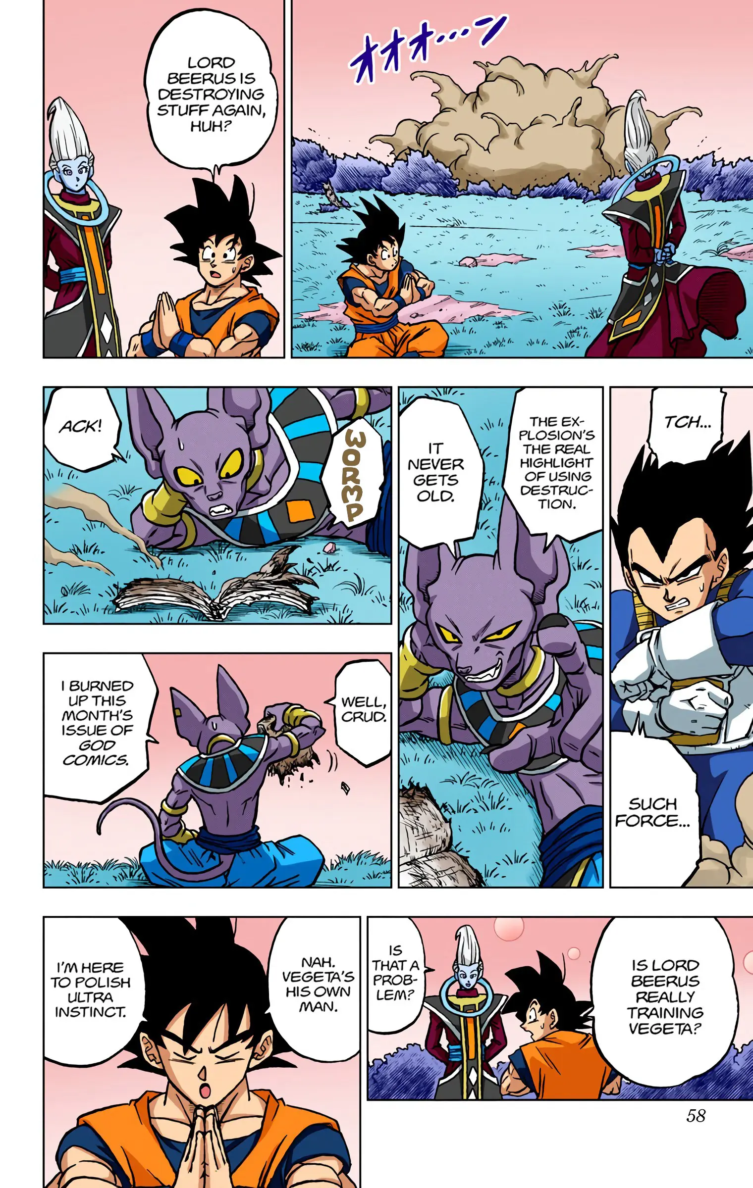 Dragon Ball Super Colored Manga — Chapter 70 — Page 6