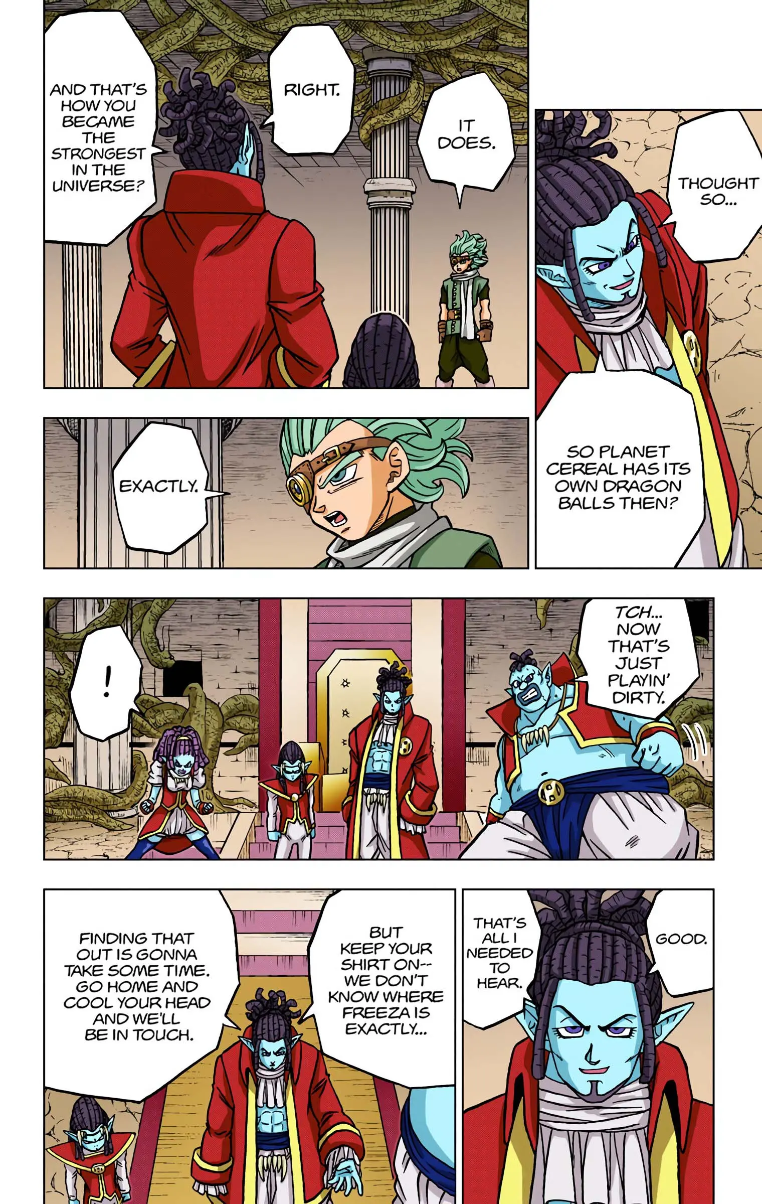 Dragon Ball Super Colored Manga — Chapter 70 — Page 38