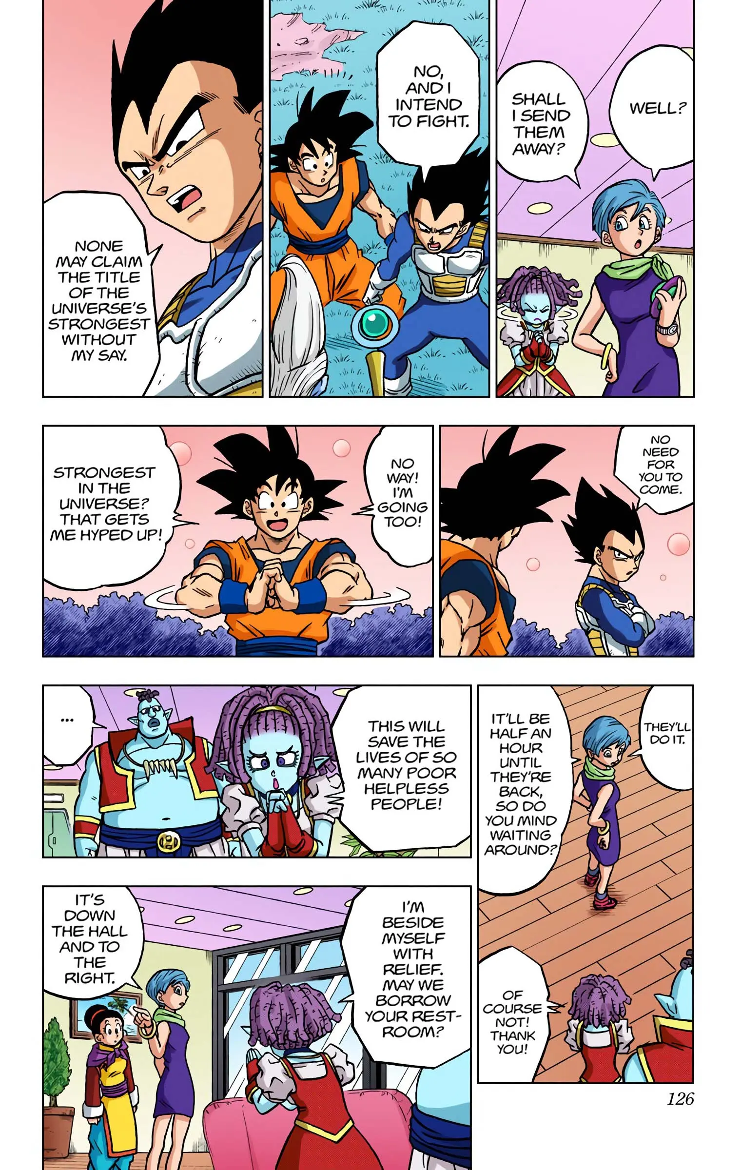 Dragon Ball Super Colored Manga — Chapter 71 — Page 28