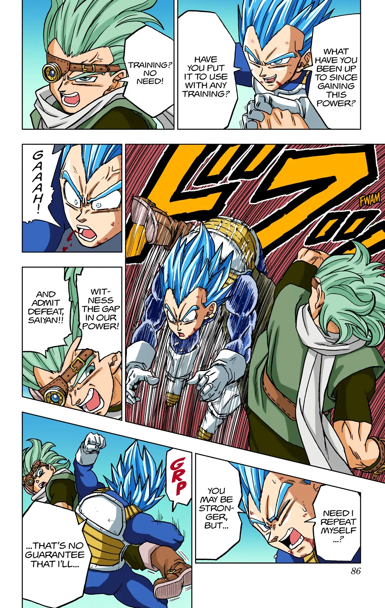 Dragon Ball Super Colored Manga — Chapter 74 — Page 34