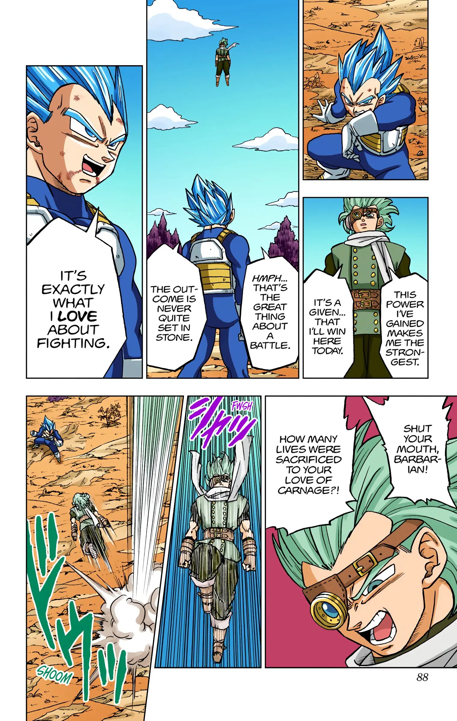 Dragon Ball Super Colored Manga — Chapter 74 — Page 36