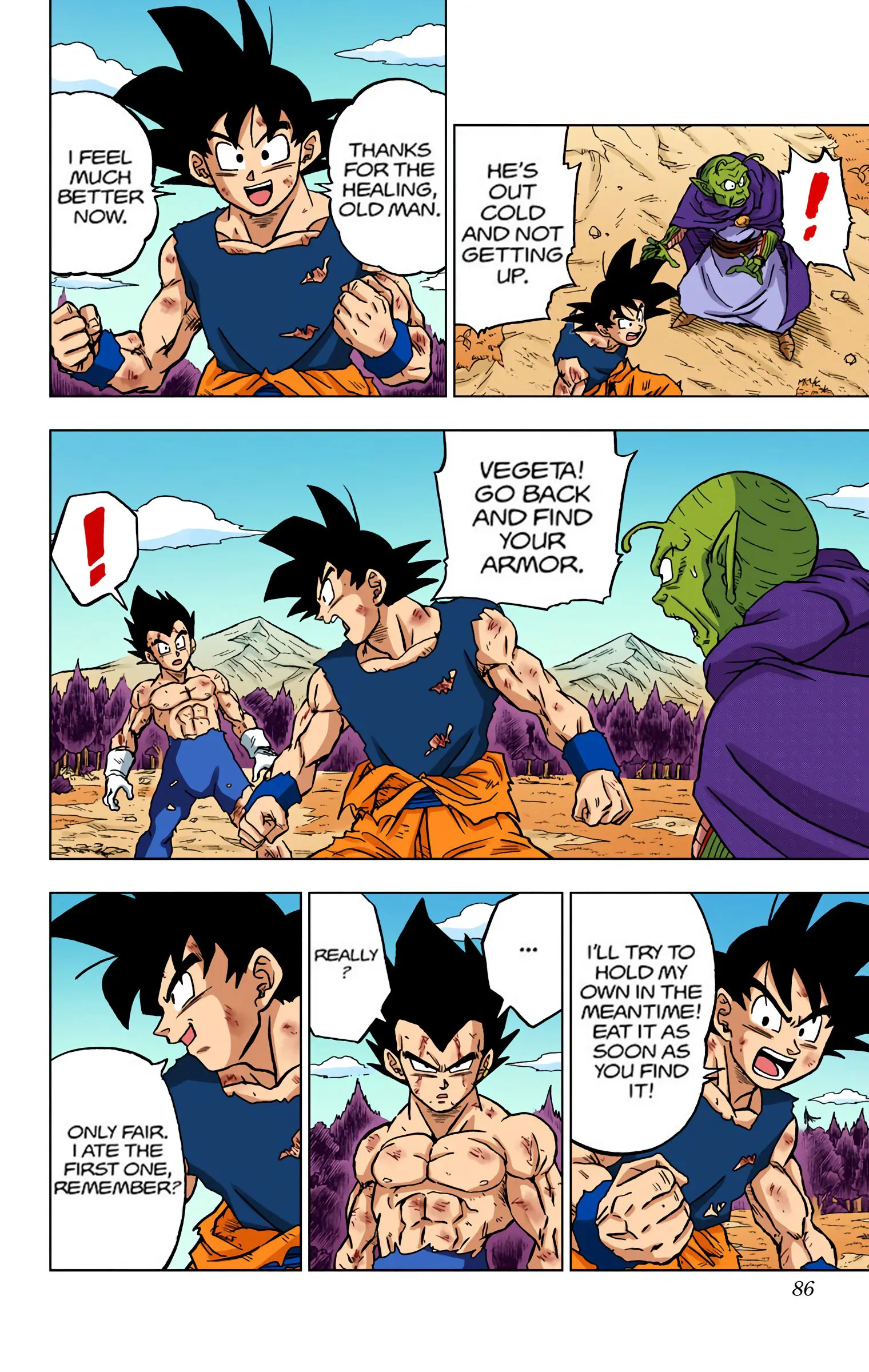 Dragon Ball Super Colored Manga — Chapter 78 — Page 34