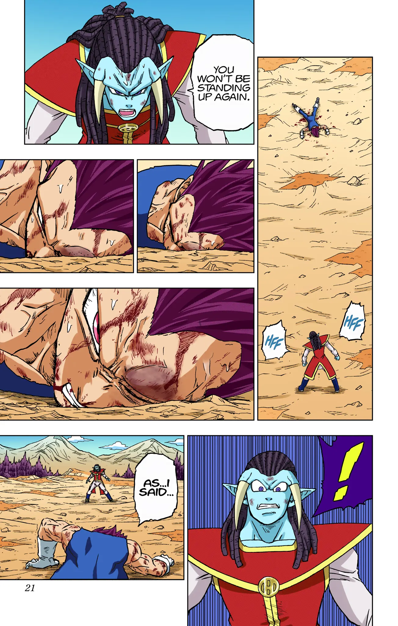 Dragon Ball Super Colored Manga — Chapter 85 — Page 21
