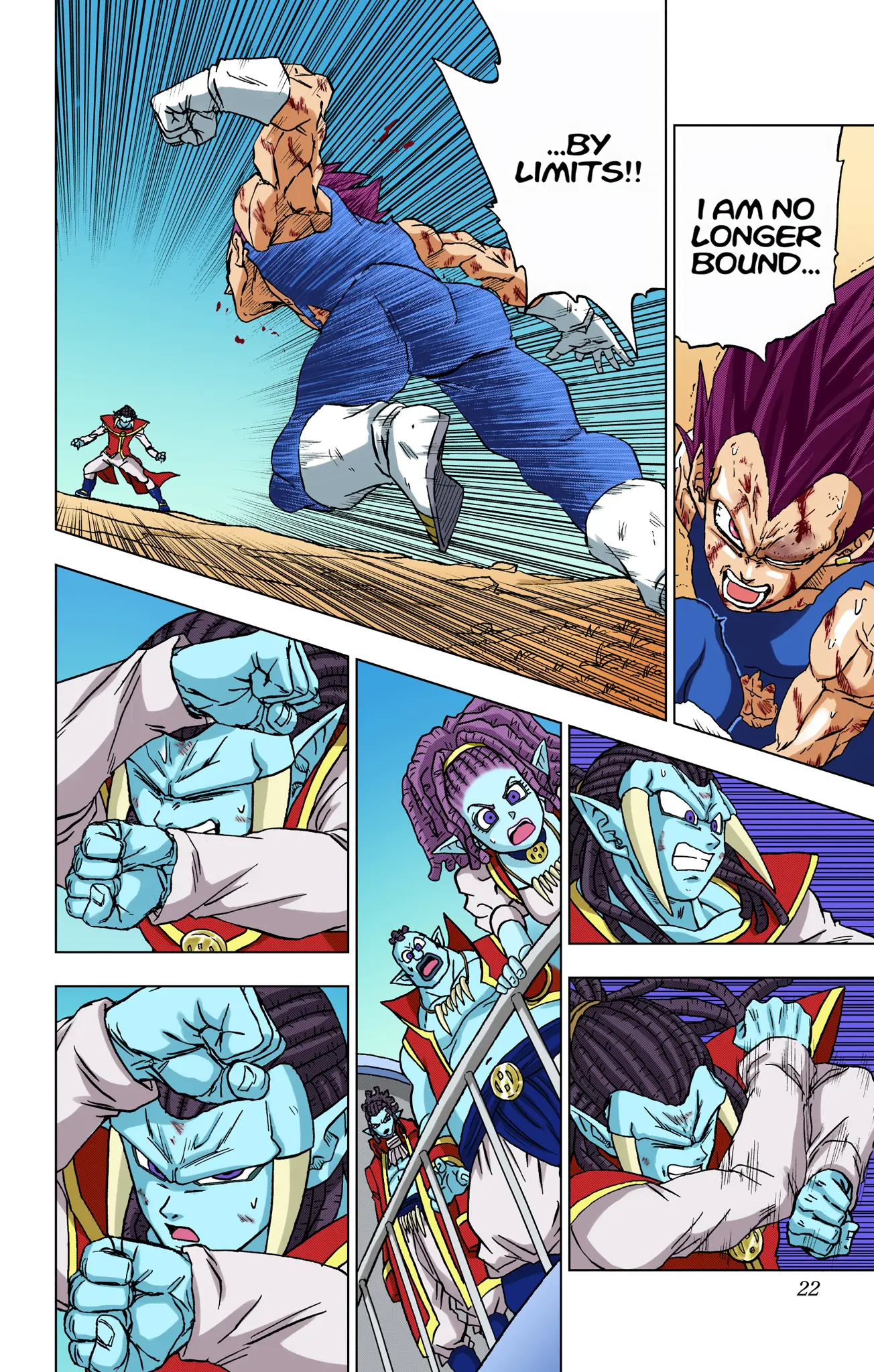 Dragon Ball Super Colored Manga — Chapter 85 — Page 22