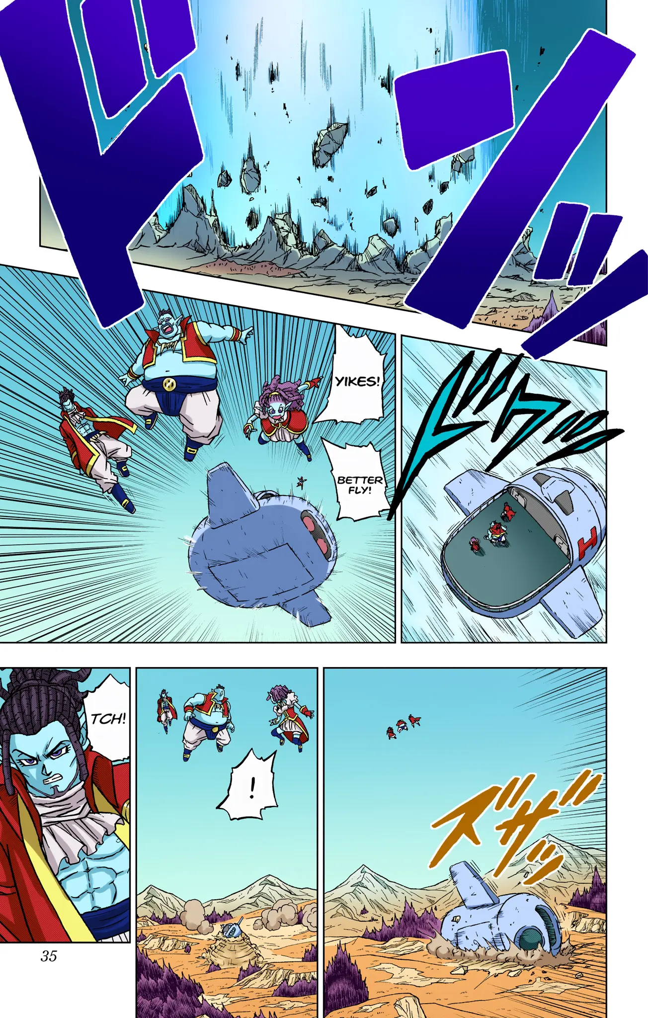 Dragon Ball Super Colored Manga — Chapter 85 — Page 35