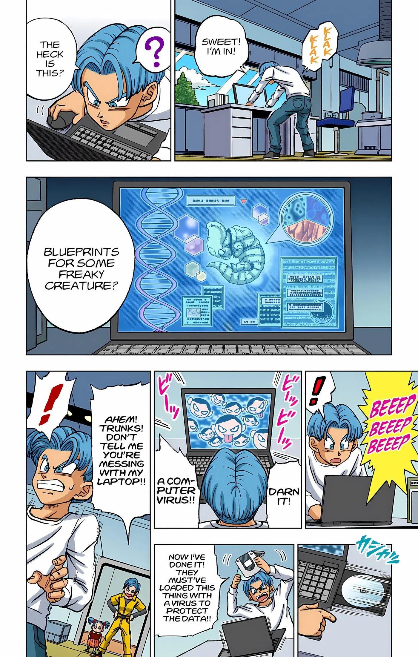 Dragon Ball Super Colored Manga — Chapter 89 — Page 3