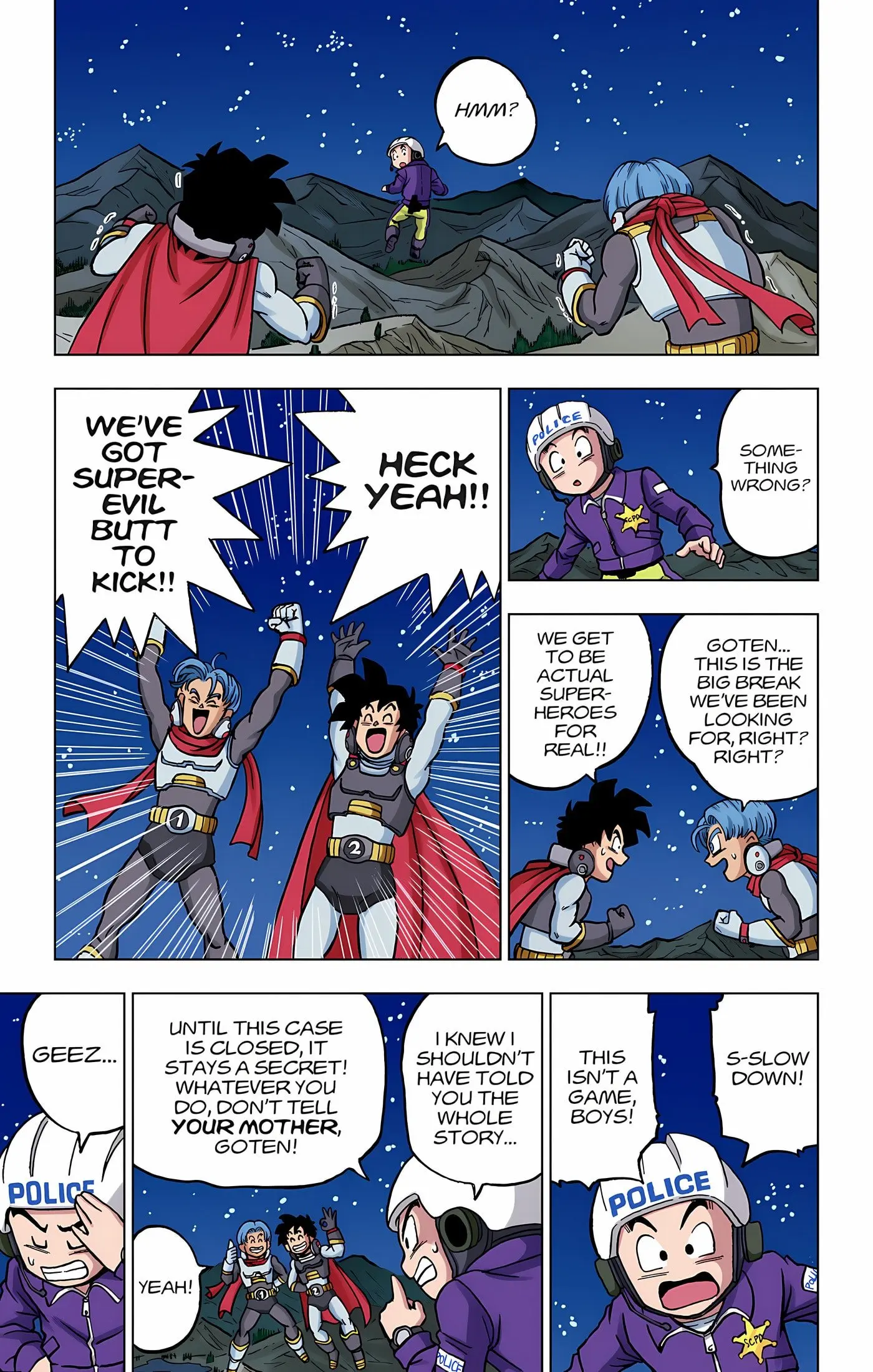 Dragon Ball Super Colored Manga — Chapter 90 — Page 34