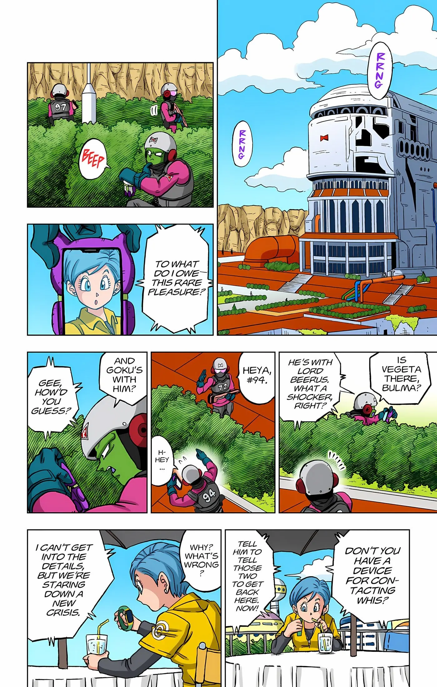 Dragon Ball Super Colored Manga — Chapter 92 — Page 33