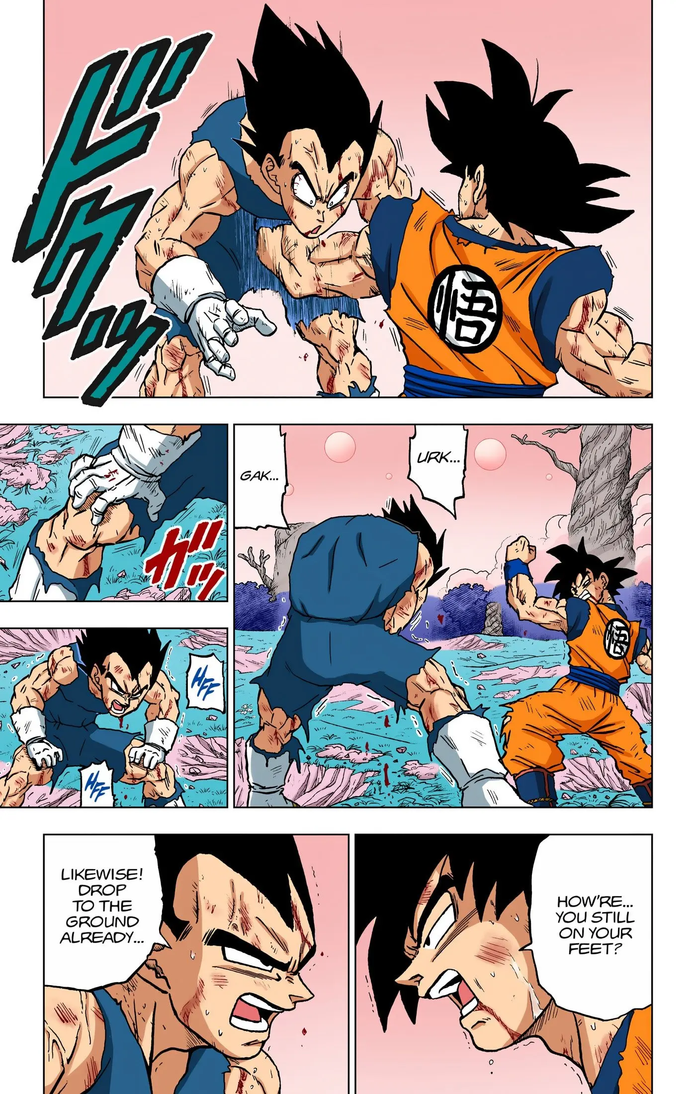 Dragon Ball Super Colored Manga — Chapter 100 — Page 38