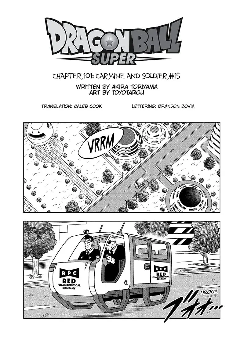 Dragon Ball Super Colored Manga — Chapter 101 — Page 1