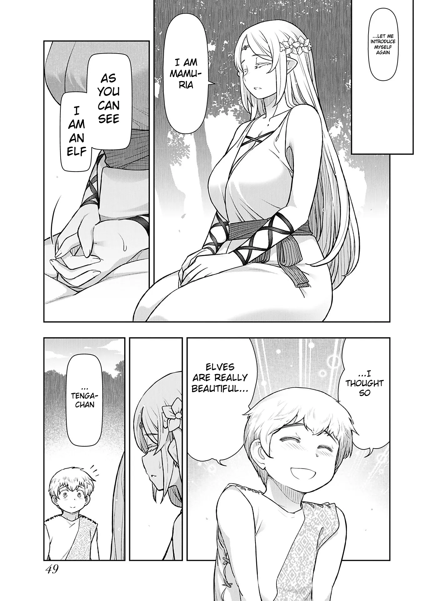 Tenga Tensei: The Morally Questionable, Other-Worldly Life, of an Elf and a Young Boy