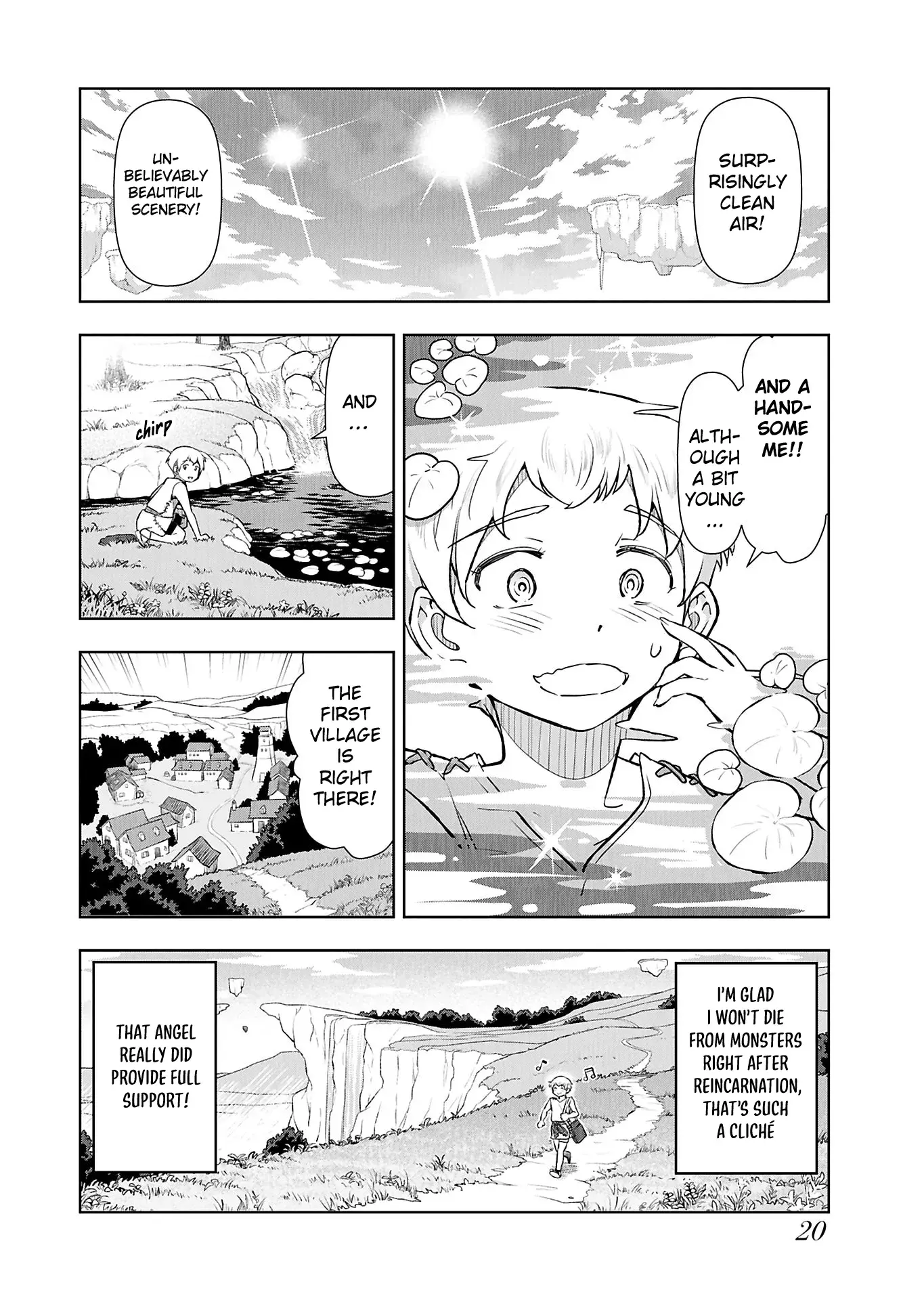 Tenga Tensei: The Morally Questionable, Other-Worldly Life, of an Elf and a Young Boy — Chapter 1 — Page 20