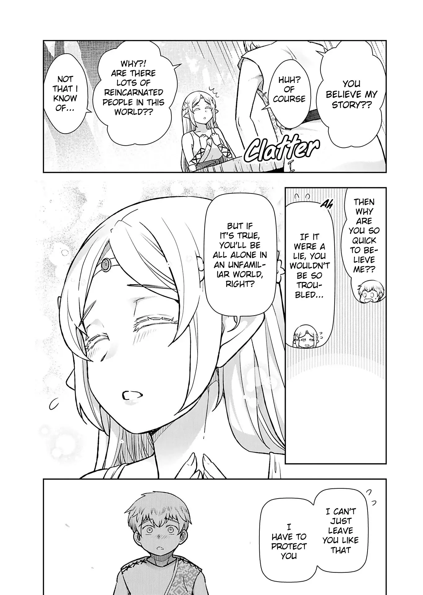 Tenga Tensei: The Morally Questionable, Other-Worldly Life, of an Elf and a Young Boy — Chapter 2 — Page 14