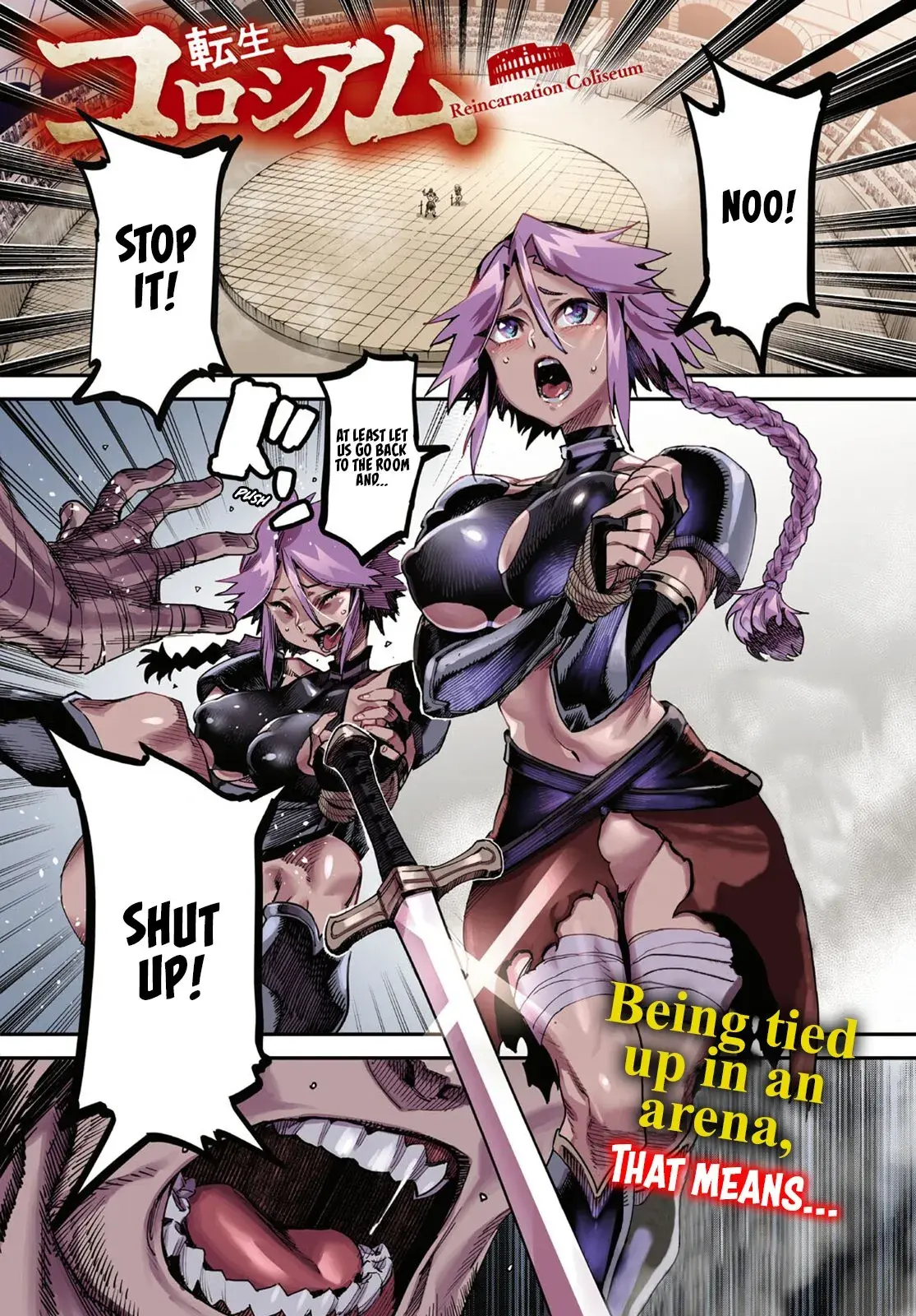 Reincarnation Coliseum: The Weakest Skill Conquers the Strongest Women and Creates a Harem — Chapter 1 — Page 2