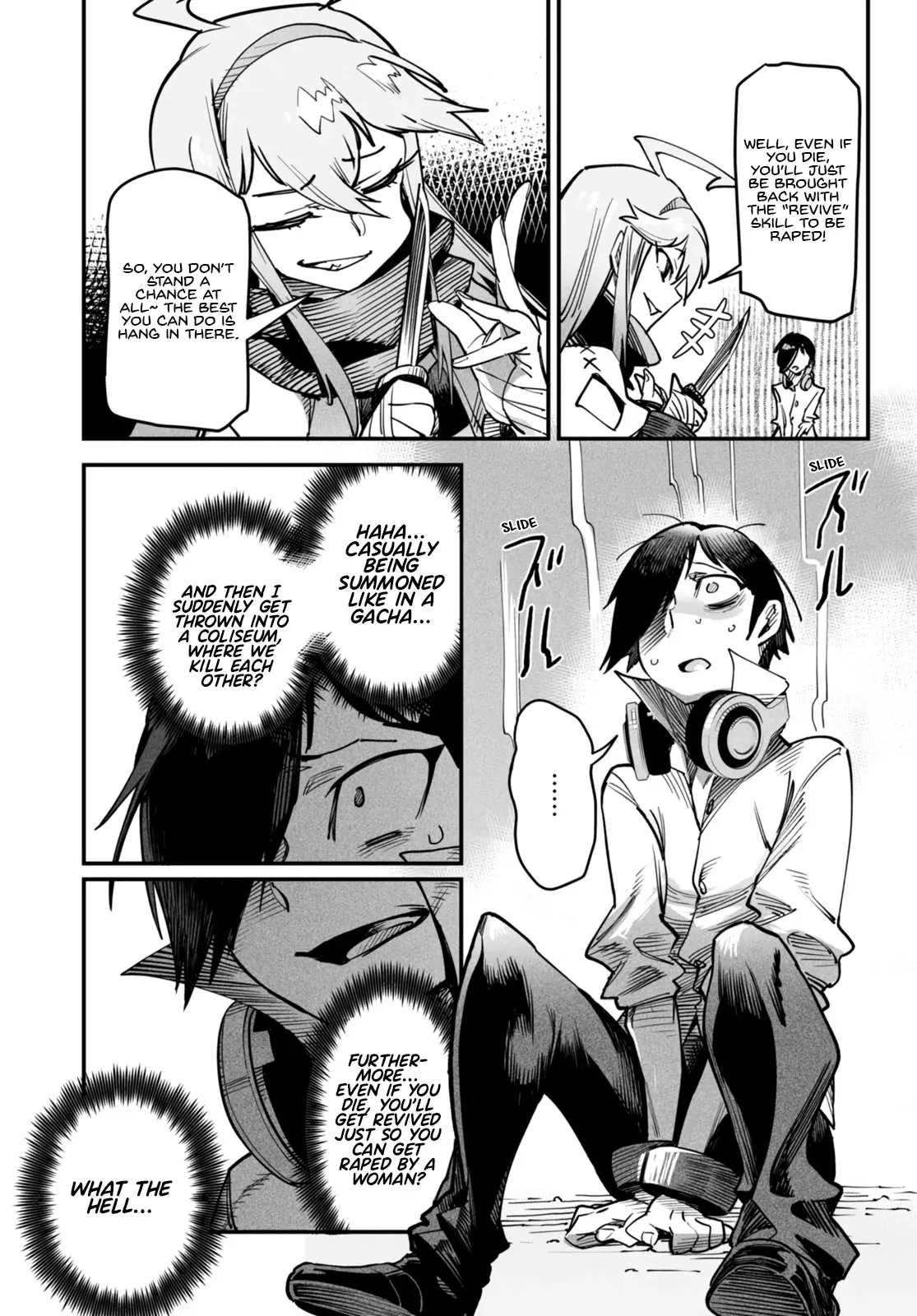 Reincarnation Coliseum: The Weakest Skill Conquers the Strongest Women and Creates a Harem — Chapter 1 — Page 33
