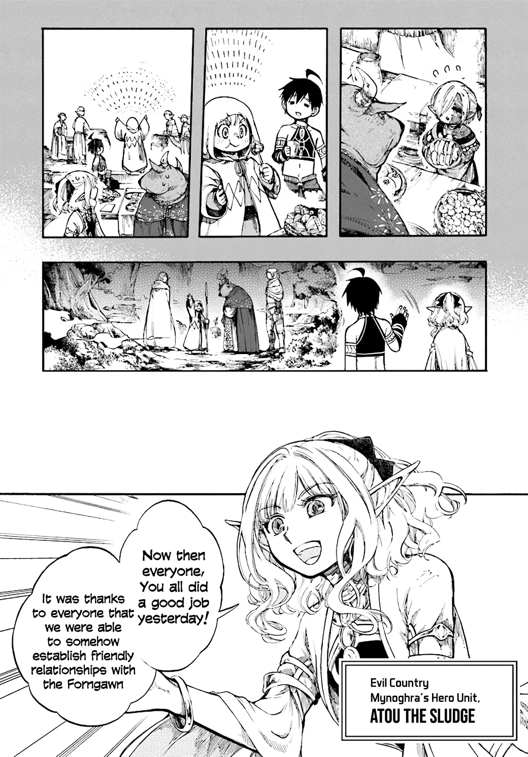 Apocalypse Bringer Mynoghra: World Conquest Starts with the Civilization of Ruin — Chapter 11.1 — Page 4