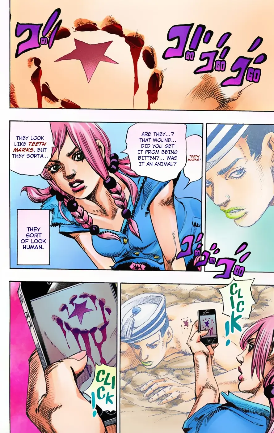 JoJo's Bizarre Adventure, Part 8: JoJolion Colored Manga — Chapter 1 — Page 19