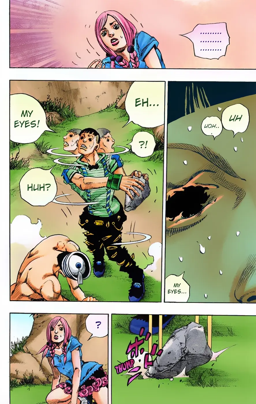 JoJo's Bizarre Adventure, Part 8: JoJolion Colored Manga — Chapter 1 — Page 37