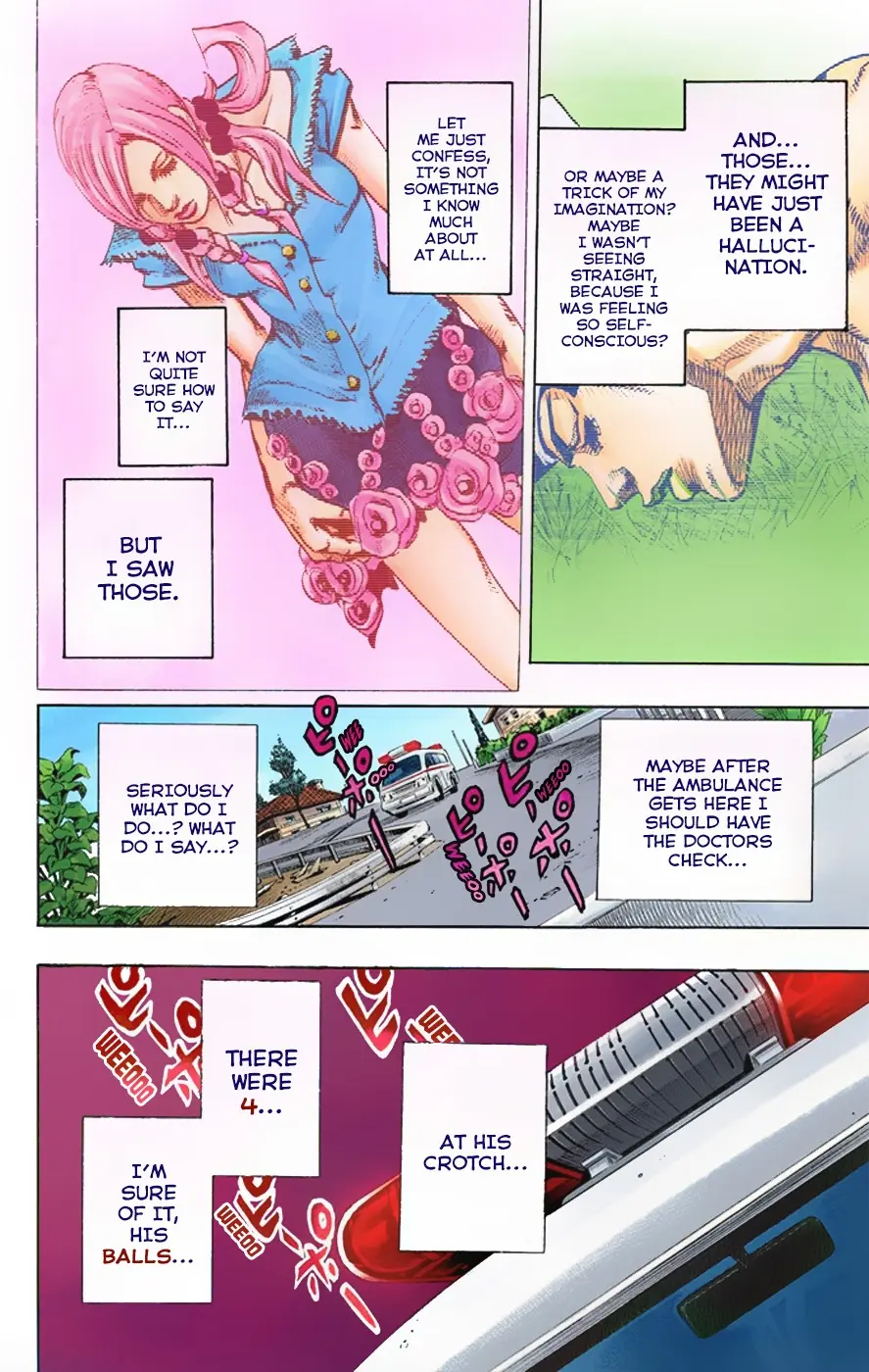 JoJo's Bizarre Adventure, Part 8: JoJolion Colored Manga — Chapter 1 — Page 43