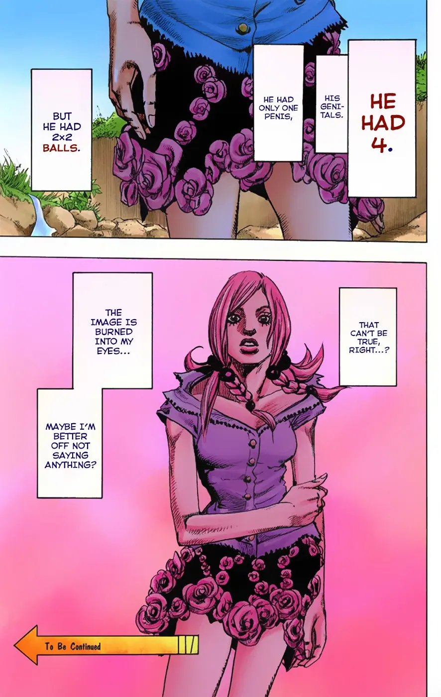 JoJo's Bizarre Adventure, Part 8: JoJolion Colored Manga — Chapter 1 — Page 44