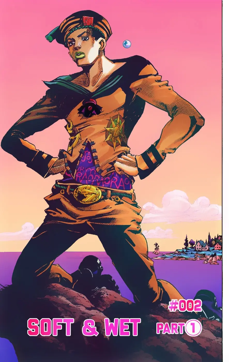 JoJo's Bizarre Adventure, Part 8: JoJolion Colored Manga — Chapter 2 — Page 2