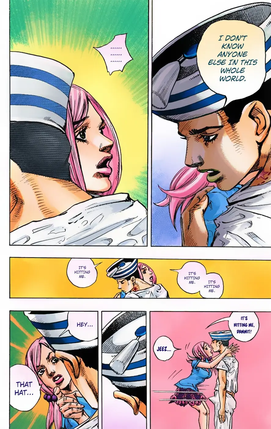 JoJo's Bizarre Adventure, Part 8: JoJolion Colored Manga — Chapter 2 — Page 15