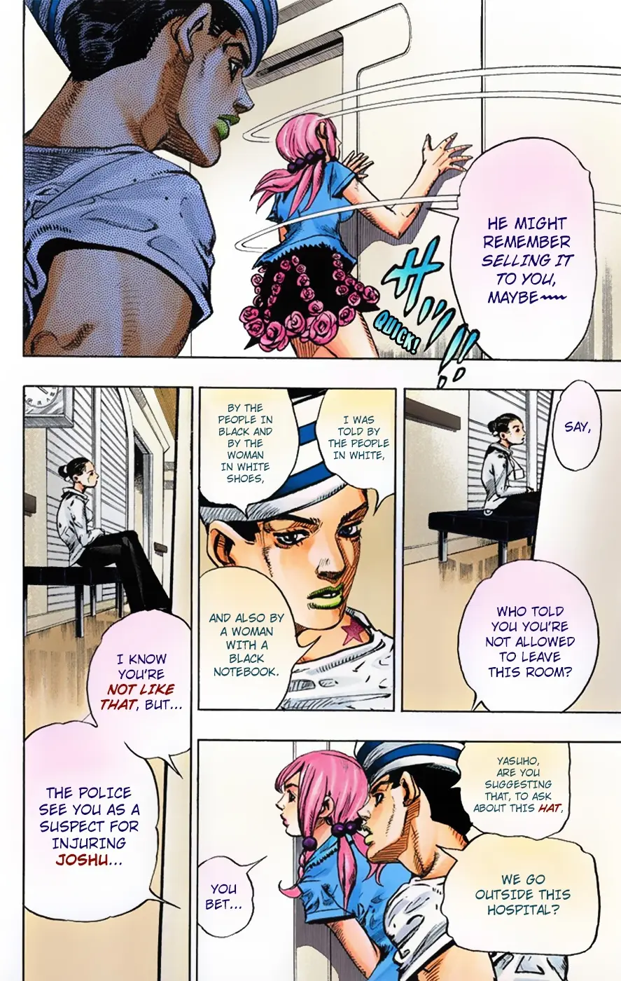 JoJo's Bizarre Adventure, Part 8: JoJolion Colored Manga — Chapter 2 — Page 17