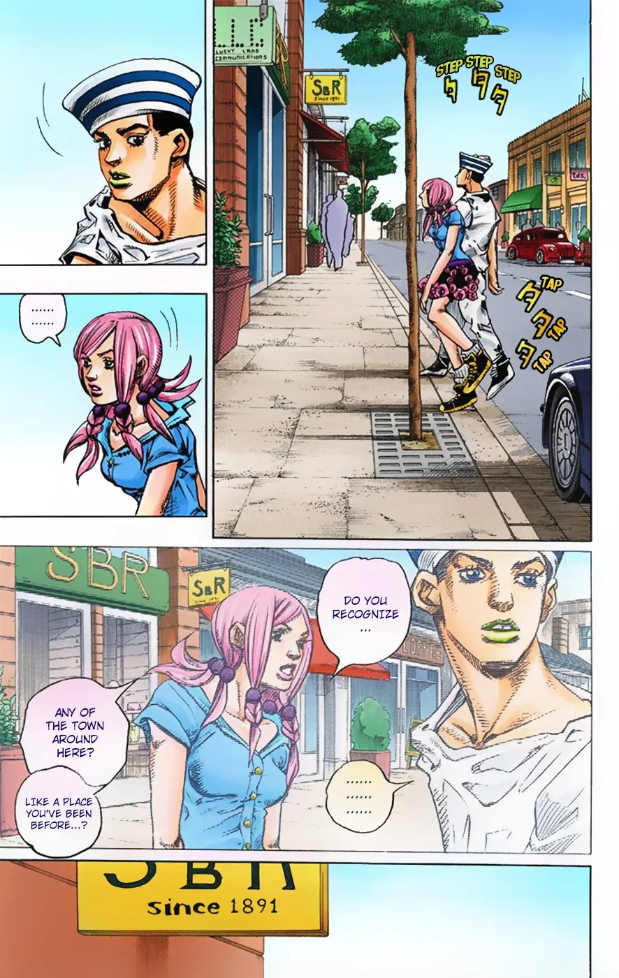 JoJo's Bizarre Adventure, Part 8: JoJolion Colored Manga — Chapter 2 — Page 28