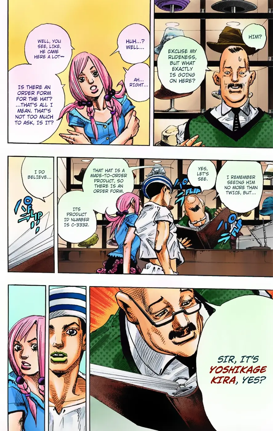 JoJo's Bizarre Adventure, Part 8: JoJolion Colored Manga — Chapter 2 — Page 33