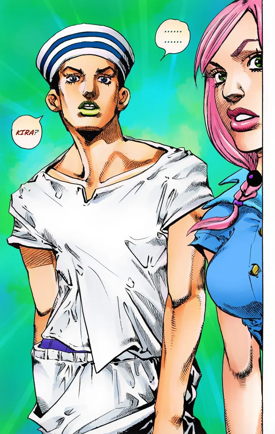JoJo's Bizarre Adventure, Part 8: JoJolion Colored Manga — Chapter 2 — Page 34
