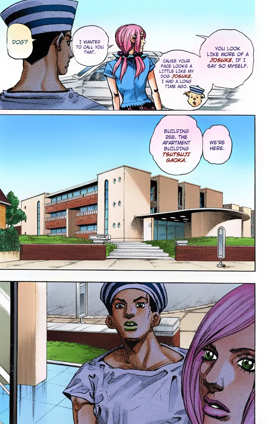JoJo's Bizarre Adventure, Part 8: JoJolion Colored Manga — Chapter 2 — Page 39