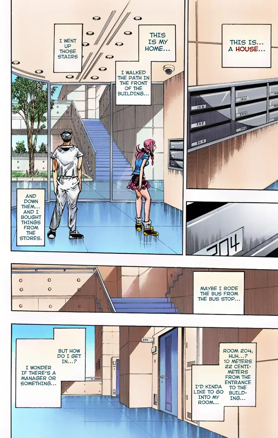 JoJo's Bizarre Adventure, Part 8: JoJolion Colored Manga — Chapter 2 — Page 40