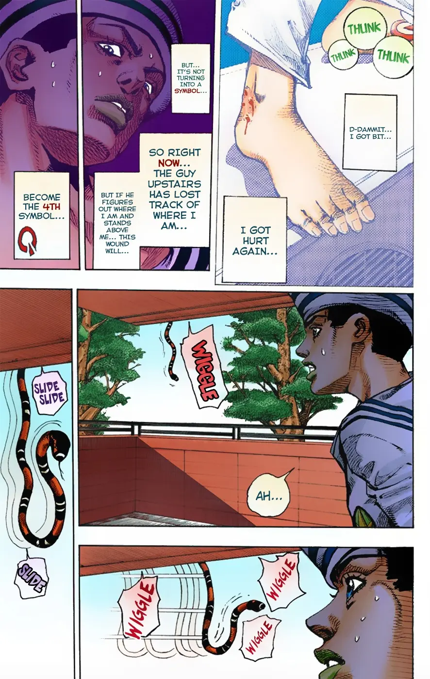JoJo's Bizarre Adventure, Part 8: JoJolion Colored Manga — Chapter 5 — Page 8