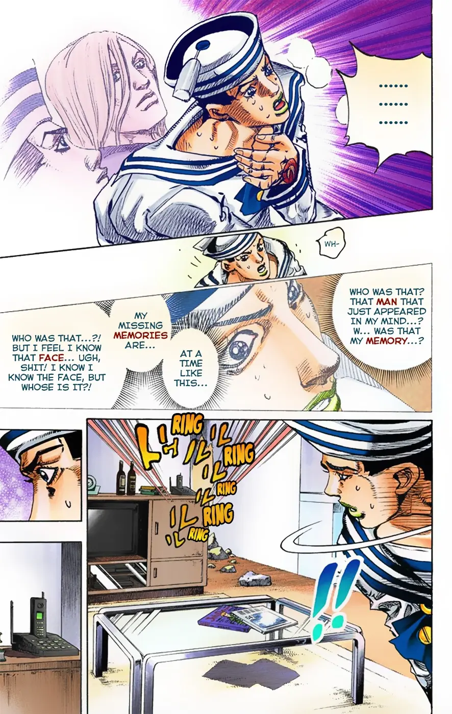 JoJo's Bizarre Adventure, Part 8: JoJolion Colored Manga — Chapter 5 — Page 14