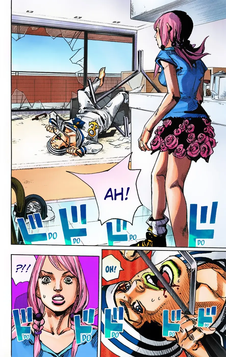 JoJo's Bizarre Adventure, Part 8: JoJolion Colored Manga — Chapter 5 — Page 22