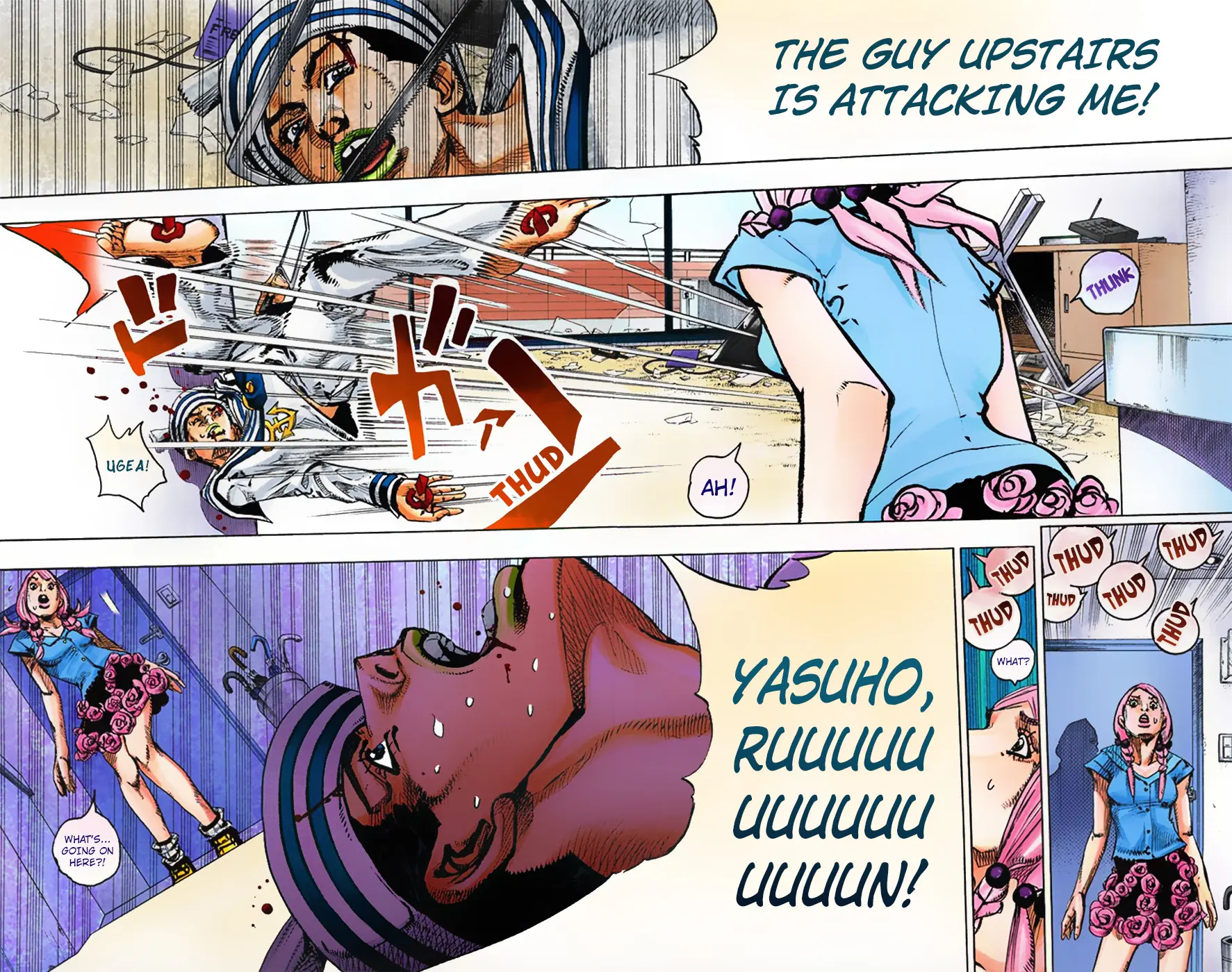 JoJo's Bizarre Adventure, Part 8: JoJolion Colored Manga — Chapter 5 — Page 24