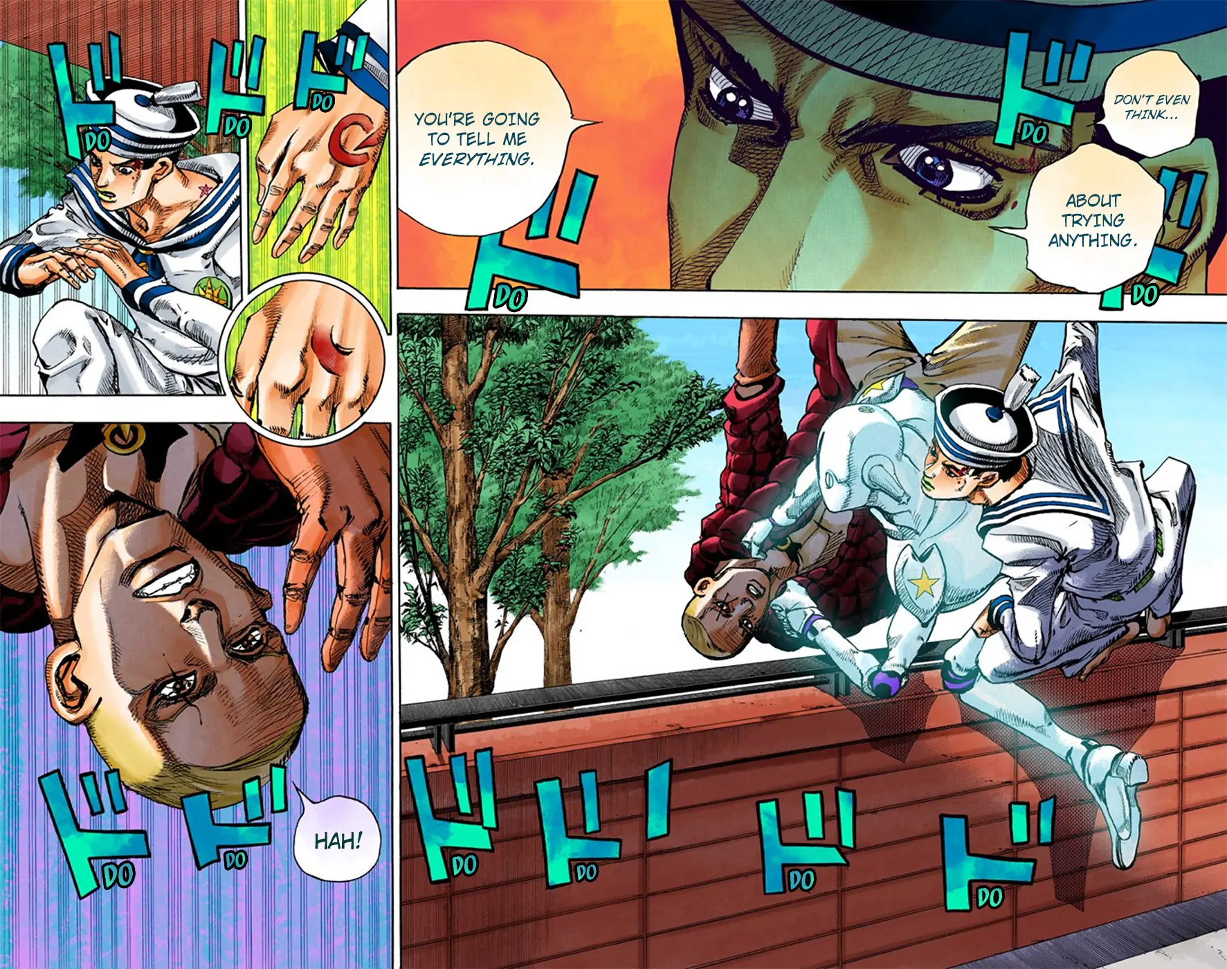 JoJo's Bizarre Adventure, Part 8: JoJolion Colored Manga — Chapter 6 — Page 8