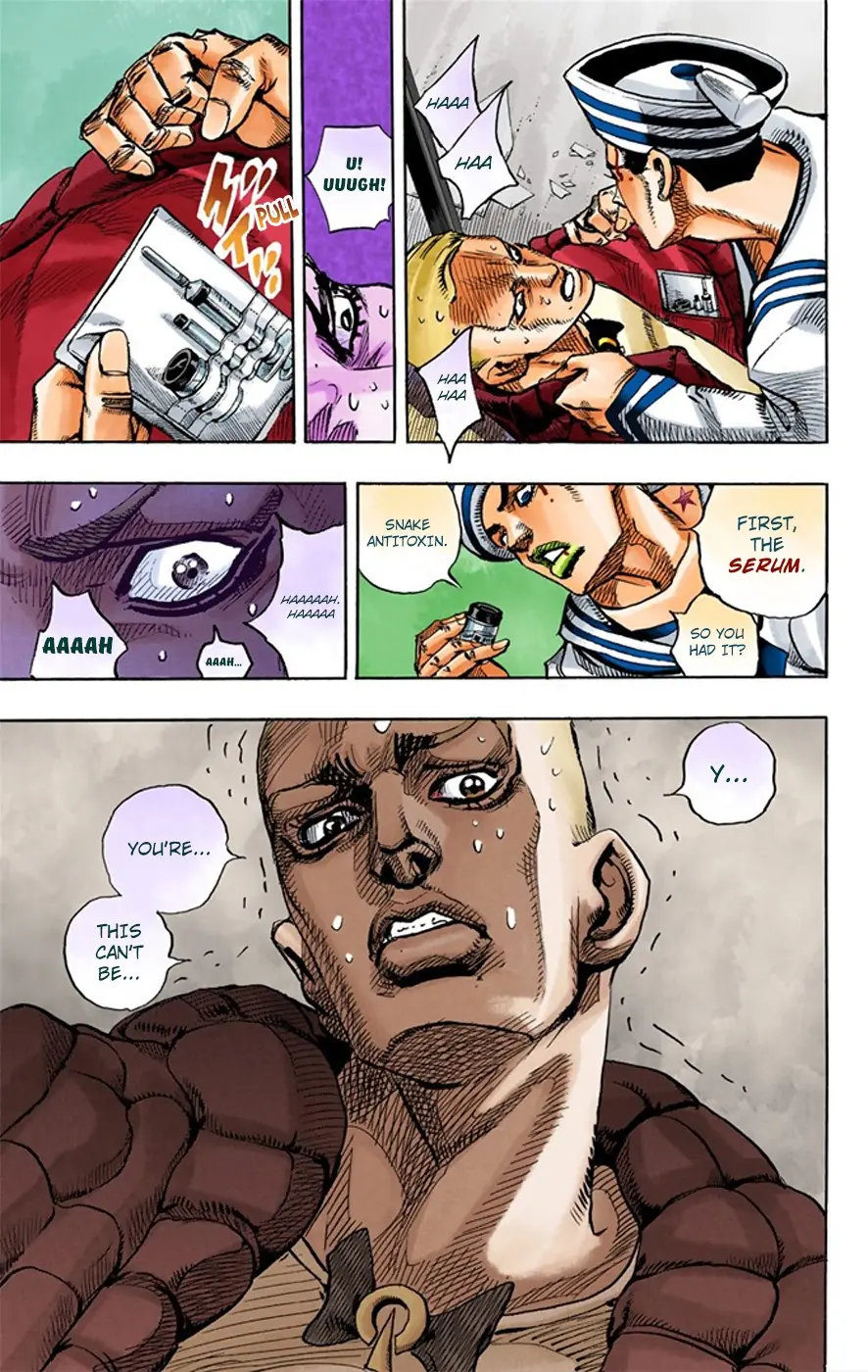 JoJo's Bizarre Adventure, Part 8: JoJolion Colored Manga — Chapter 6 — Page 11