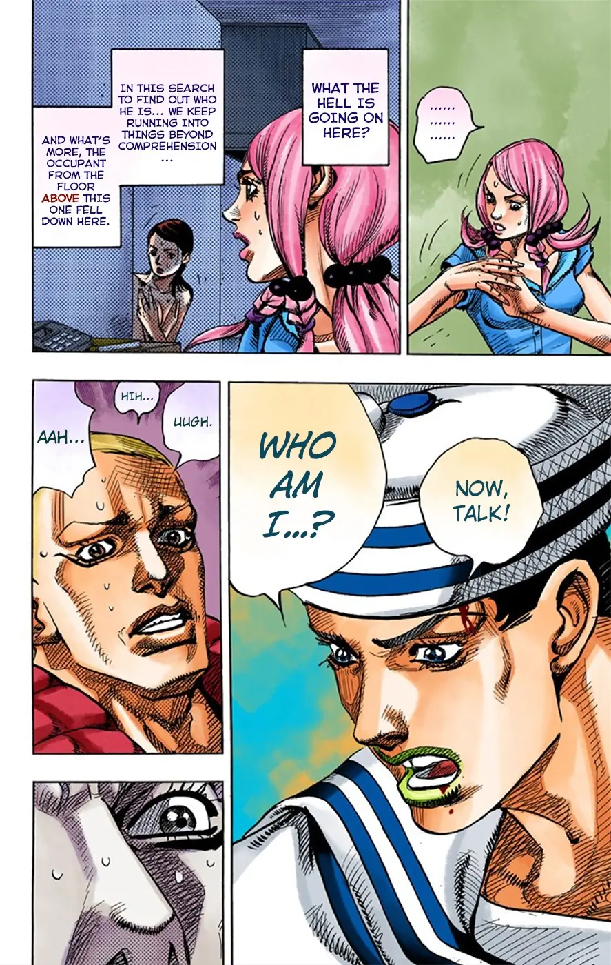 JoJo's Bizarre Adventure, Part 8: JoJolion Colored Manga — Chapter 6 — Page 12