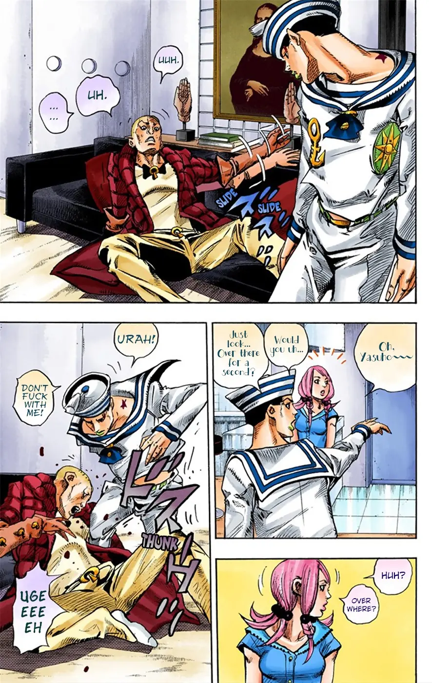 JoJo's Bizarre Adventure, Part 8: JoJolion Colored Manga — Chapter 6 — Page 13