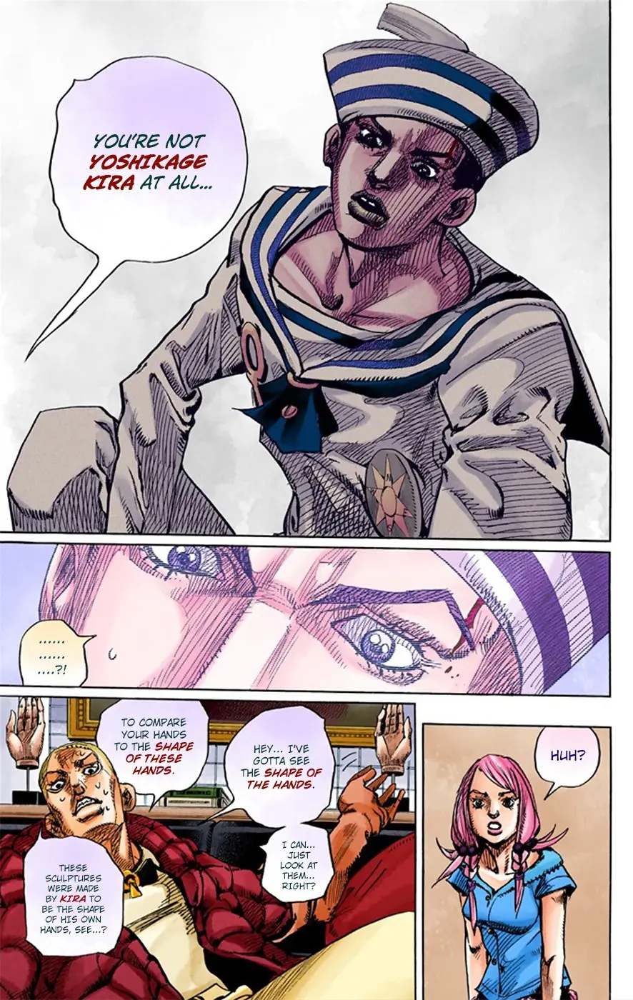 JoJo's Bizarre Adventure, Part 8: JoJolion Colored Manga — Chapter 6 — Page 15