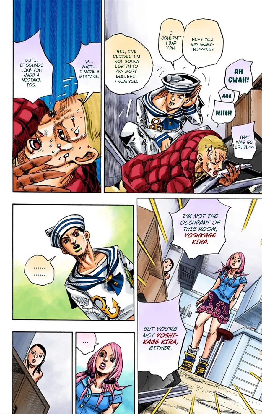JoJo's Bizarre Adventure, Part 8: JoJolion Colored Manga — Chapter 6 — Page 18