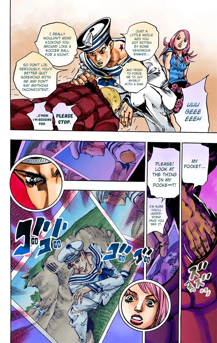 JoJo's Bizarre Adventure, Part 8: JoJolion Colored Manga — Chapter 6 — Page 20
